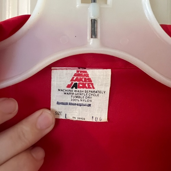 Vintage Red Great Lakes Jacket in excellent condition. sz Adult Large - Picture 2 of 4